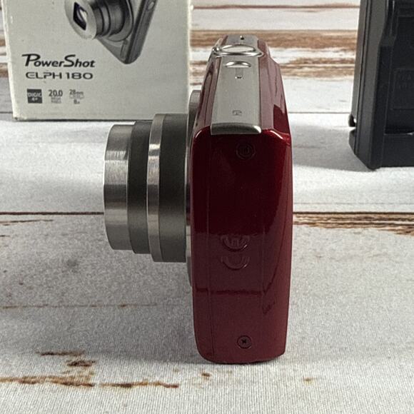 Canon IXY 180 PowerShot ELPH 180 20.0MP Digital Camera From JAPAN - Picture 3 of 8